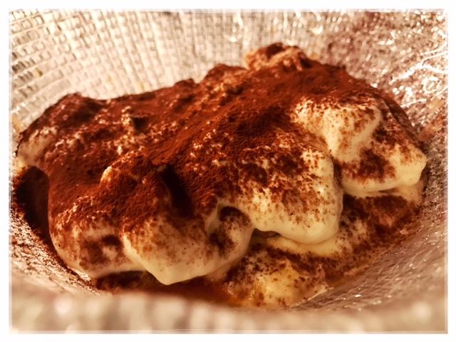 Tiramisú clásico y artesano. Es de Ley Italiana. Numa Pompilio