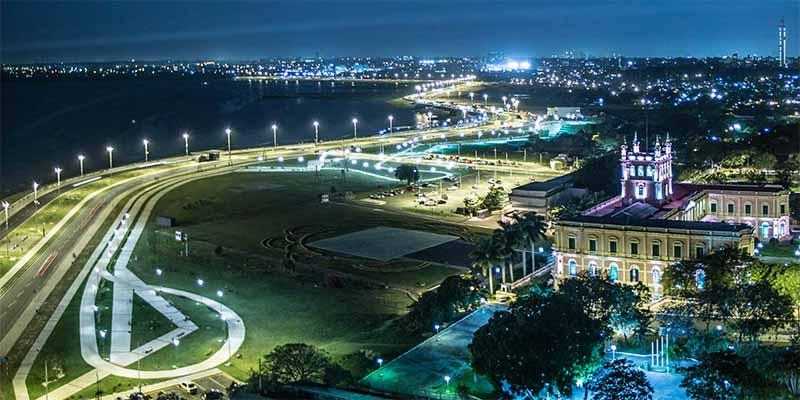 Costanera de Asunción en Paraguay