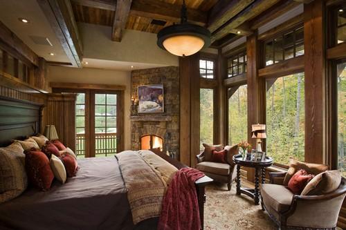 habitacion rustica de matrimonio