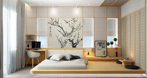 decorar habitacion matrimonio con estilo japones
