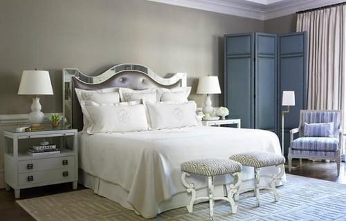 usar biombo como vestidor en dormitorio