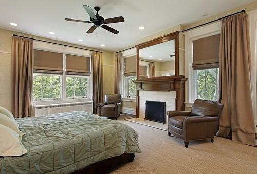 ventilador en cuarto matrimonio