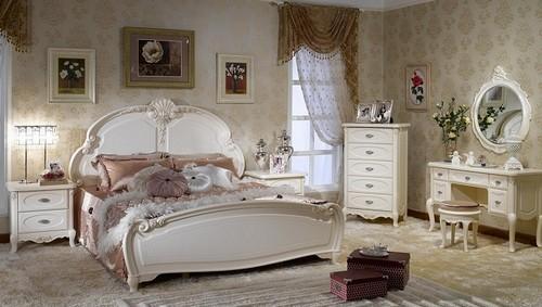 habitacion matrimonio con estilo frances