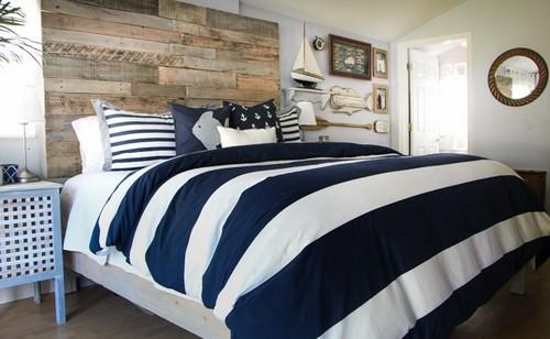 habitacion matrimonio estilo marinero