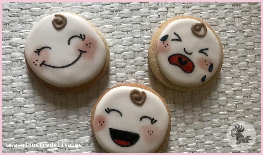 Galletas decoradas para Bautizos