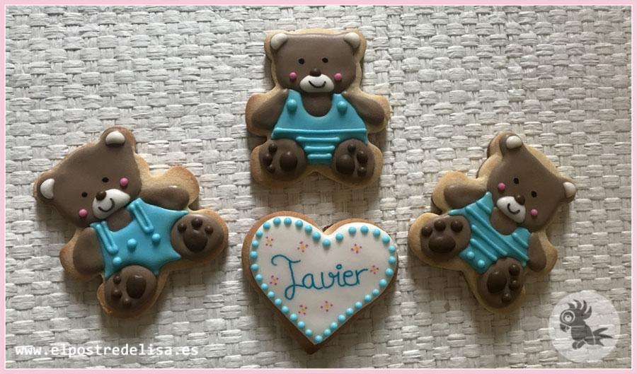 Galletas decoradas para Bautizos