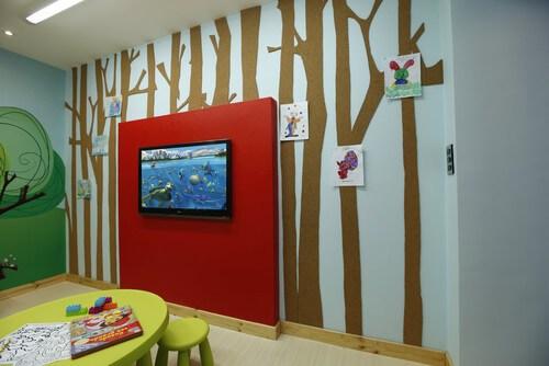 tableros de corcho con forma de árboles