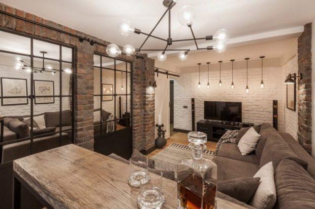 pared espejo industrial