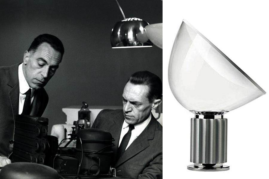 Designers Pier Giacomo y Achille Castiglioni.