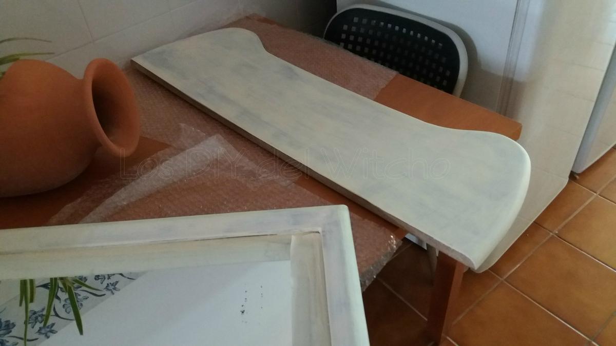 restauracion espejo y mesa