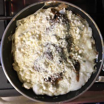 Distribuye tu relleno para la tortilla