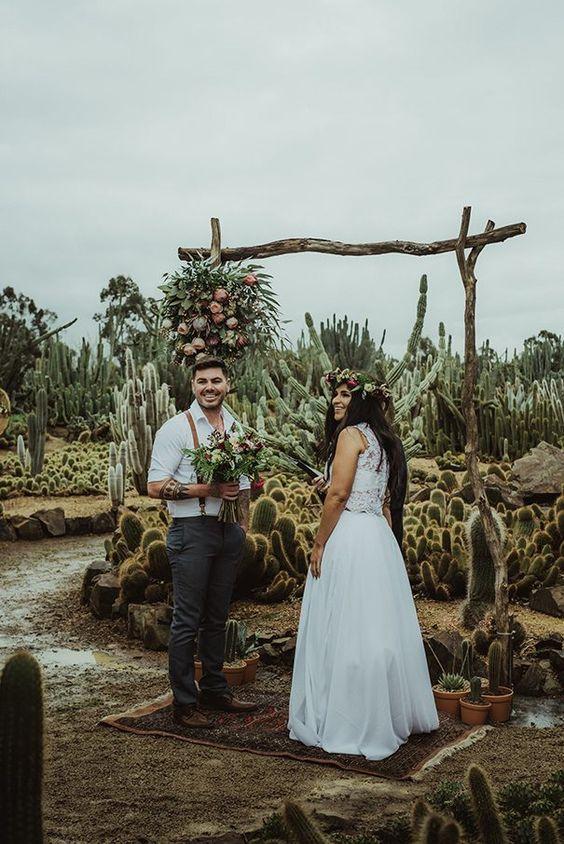 cactus decoracion boda