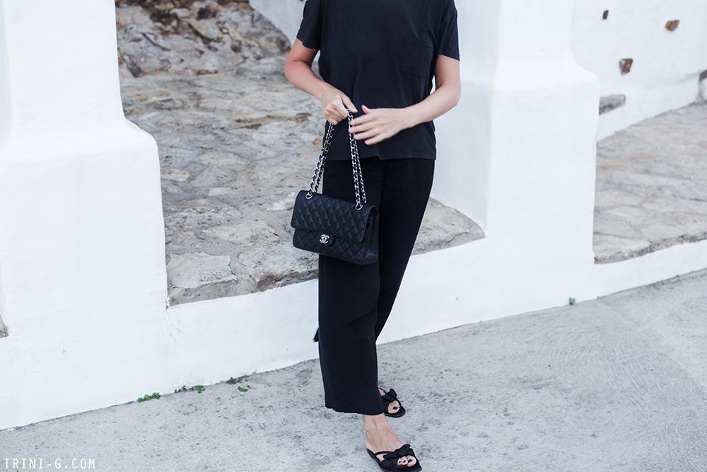 Trini | Acne Studios tshirt Theyskens Theory pants