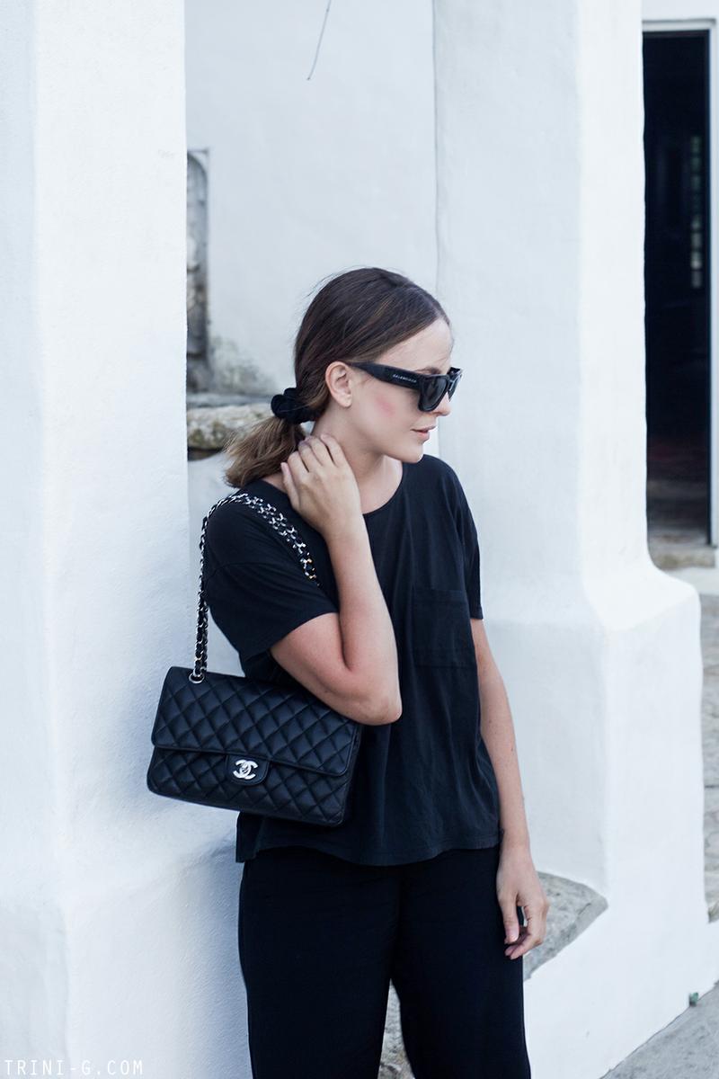 Trini | Acne Studios tshirt Theyskens Theory pants