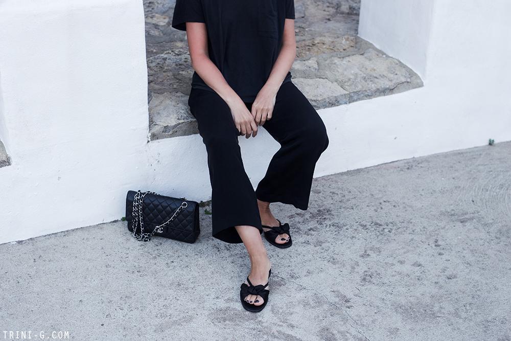 Trini | Acne Studios tshirt Theyskens Theory pants