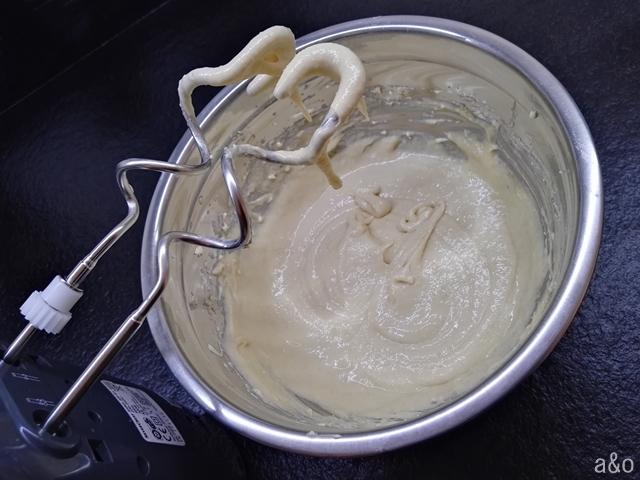 Mezclamos todos los ingredientes.