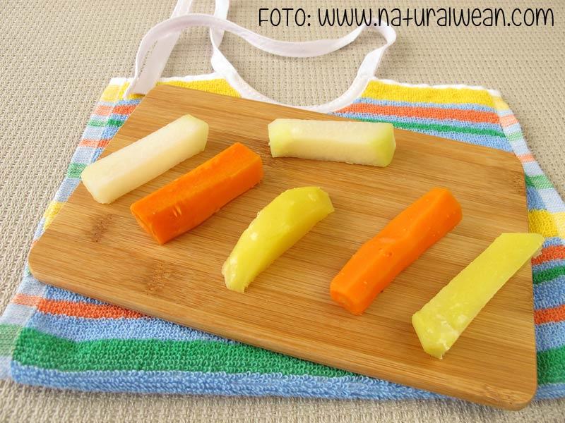 como ofrecer los alimentos al bebe