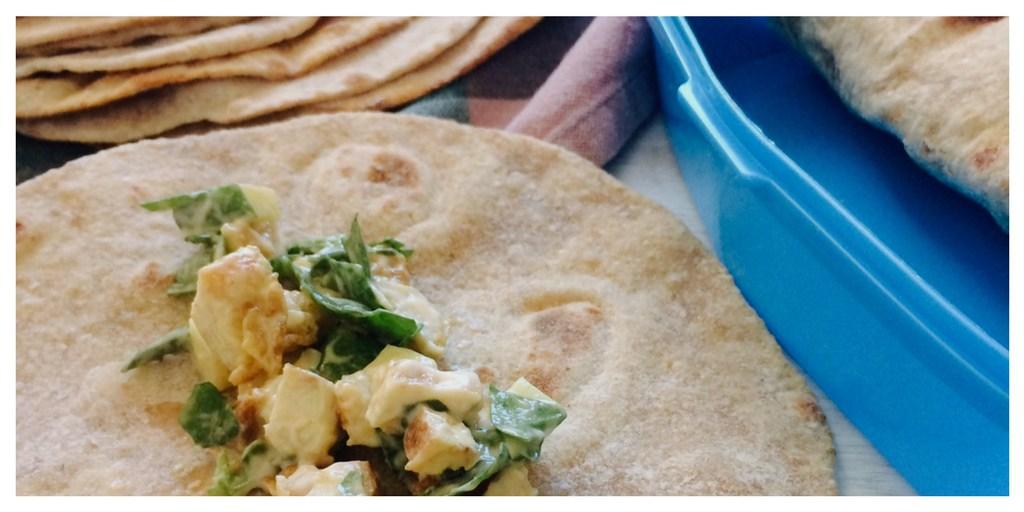 rollitos wraps caseros integrales