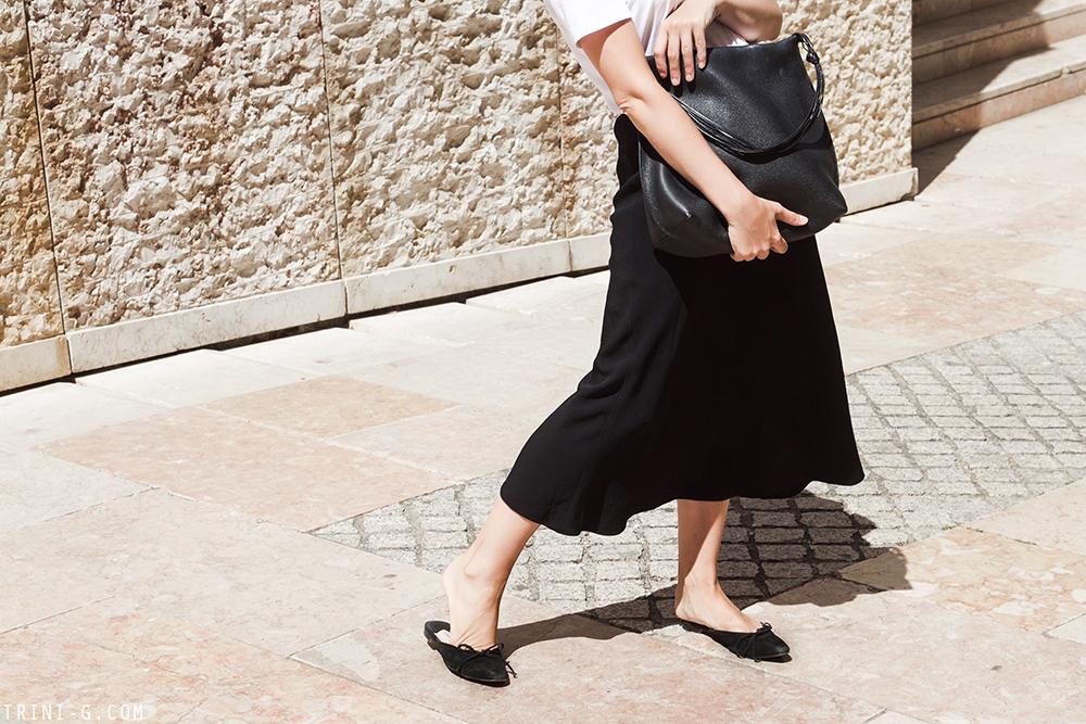 Trini | The Row t-shirt The Row skirt