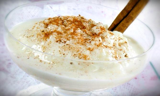 Arroz con leche casero