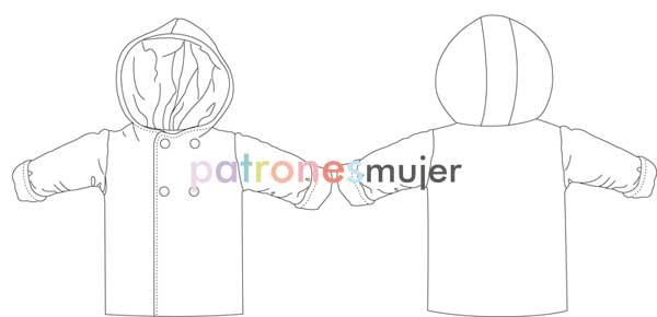dibujo-tecnico-abrigo-bebe