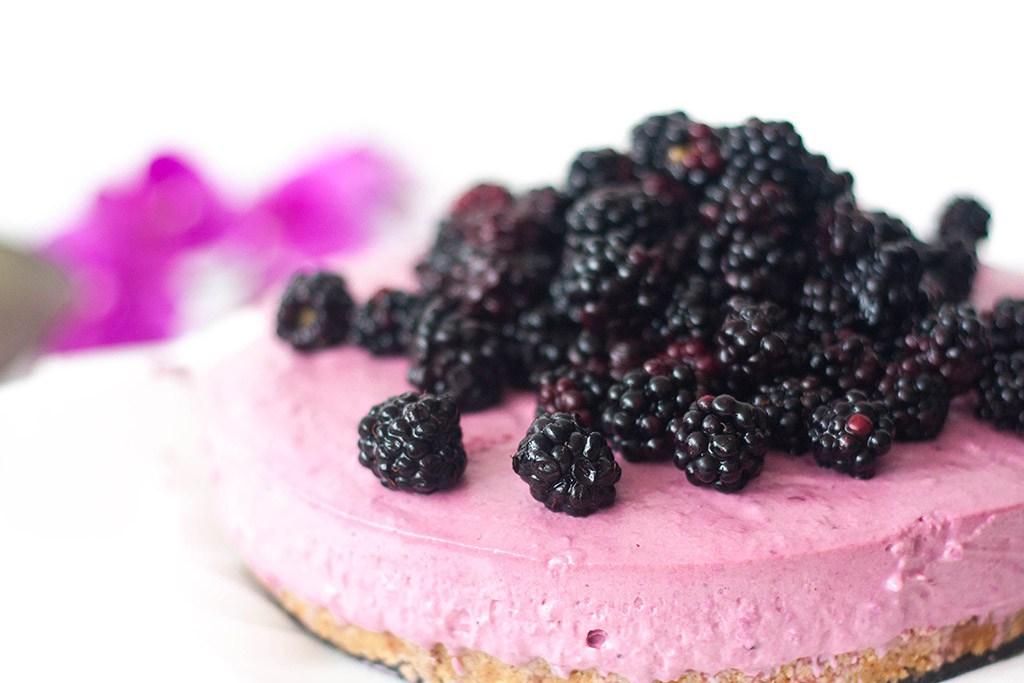 Como hacer cheesecake de mora