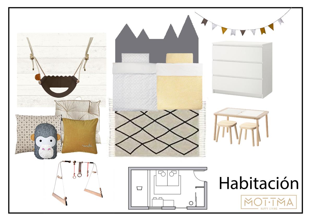 Habitación moodboard