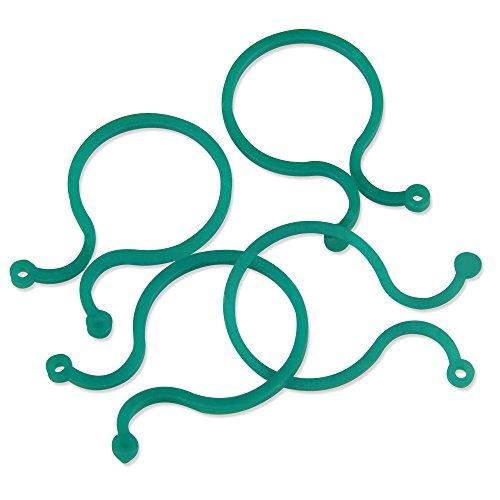 G2Plus 100 Pcs Plant Garden Clip Flower Clips ideal para sujetar plantas a soporta 42 * 31 * 29,5 mm