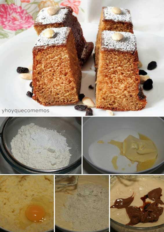 bizcocho de caramelo receta