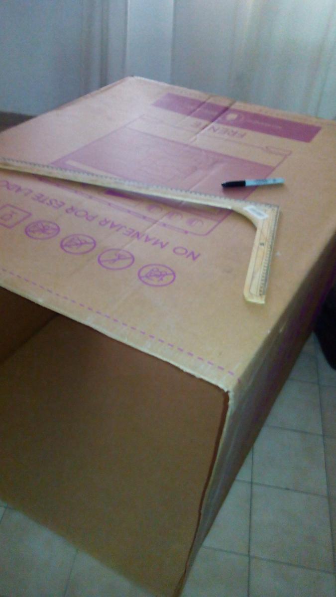 preparar caja de carton