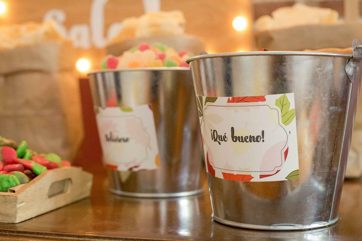 Candy bar, decoración de bodas Alicante. Wedding Planner