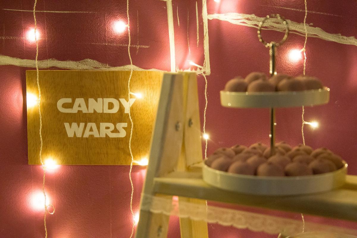 Candy Bar de Star Wars. Decoración de bodas en Alicante. Wedding Planner Alicante