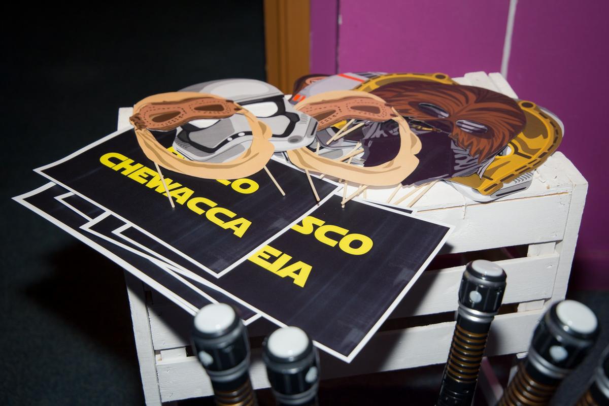 Photocall de Star Wars. Decoración de bodas en Alicante. Wedding Planner