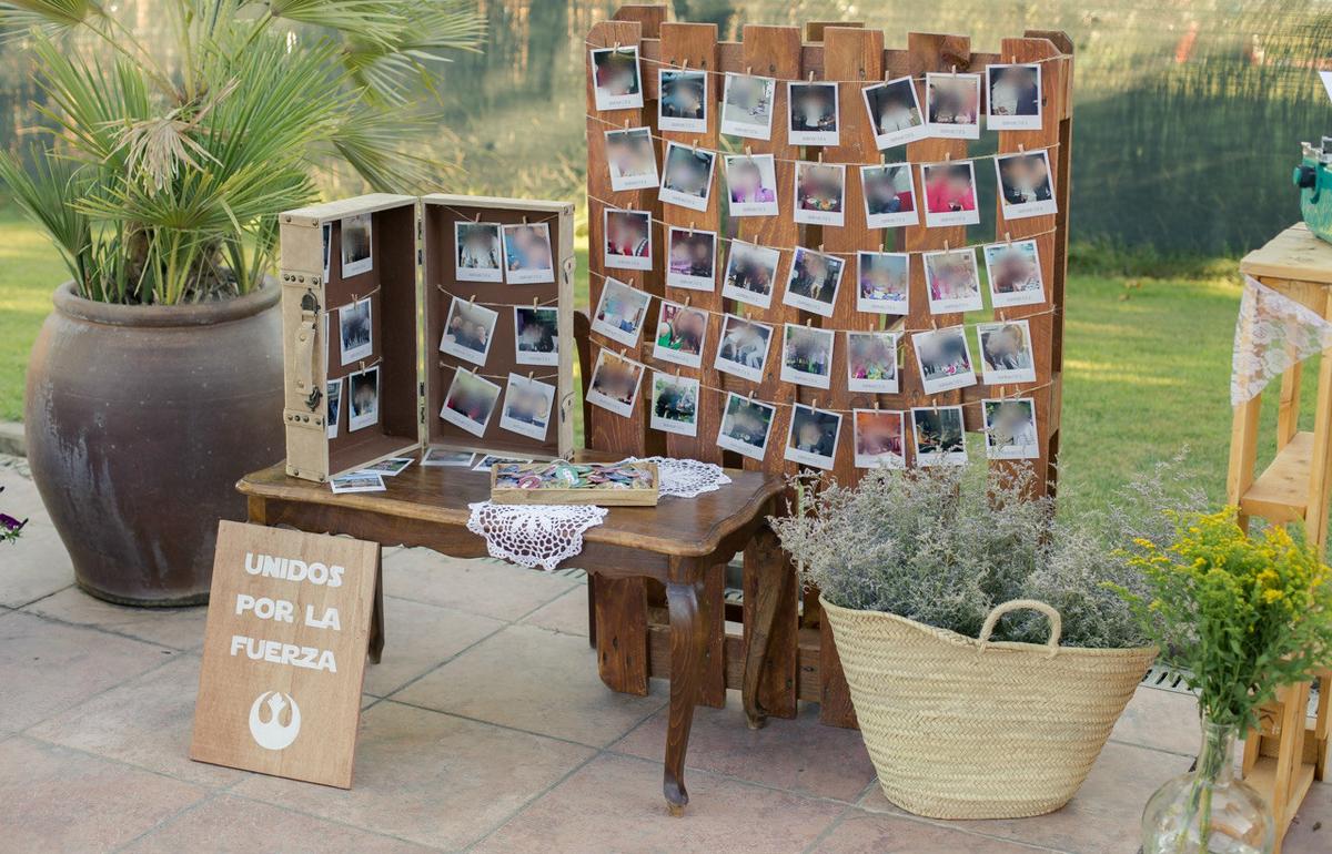 Rincón de fotos. Decoración de boda en Alicante. Wedding Planner
