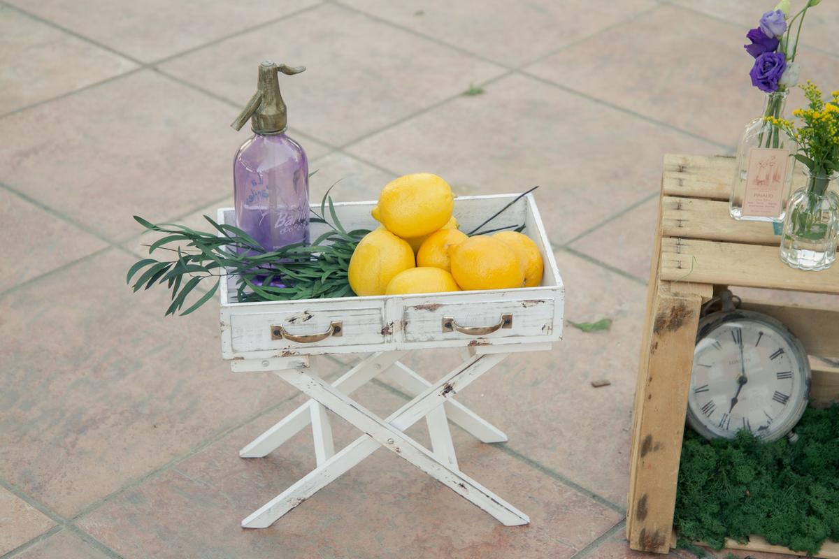 Rincón de limonada de Star Wars. Decoración de bodas en Alicante. Wedding Planner