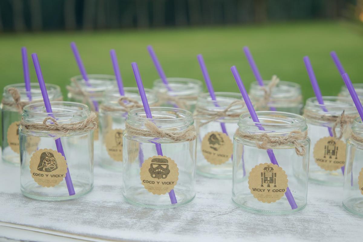 Rincón de limonada de Star Wars. Decoración de bodas en Alicante. Wedding Planner