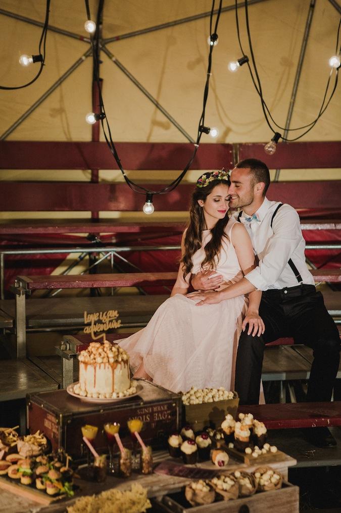 Circus Elopement Las bodas de Paula