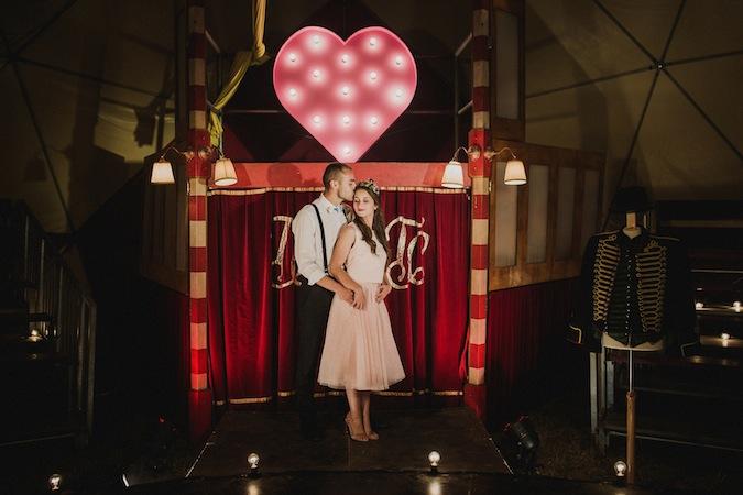 Circus Elopement Las bodas de Paula