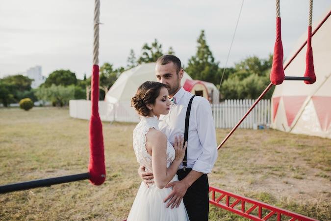 Circus Elopement Las bodas de Paula