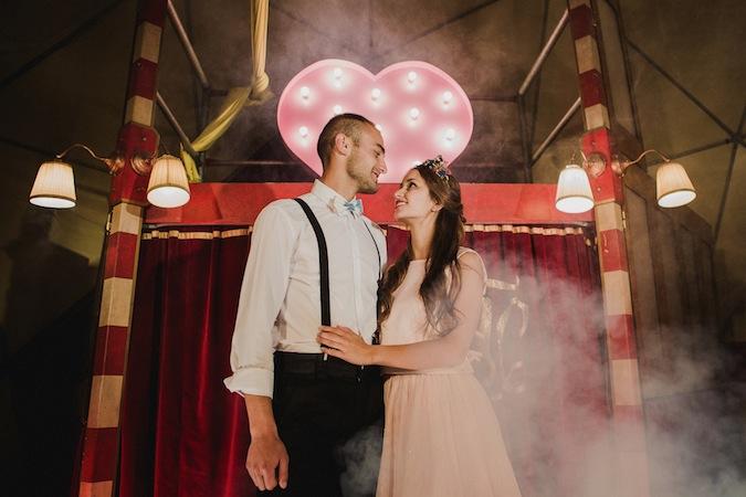 Circus Elopement Las bodas de Paula
