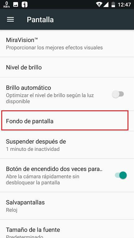 problemas para cambiar la imagen de bloqueo o establecer nuevo wallpaper en la pantalla de bloqueo de Android guía o tutorial para solucionar este error