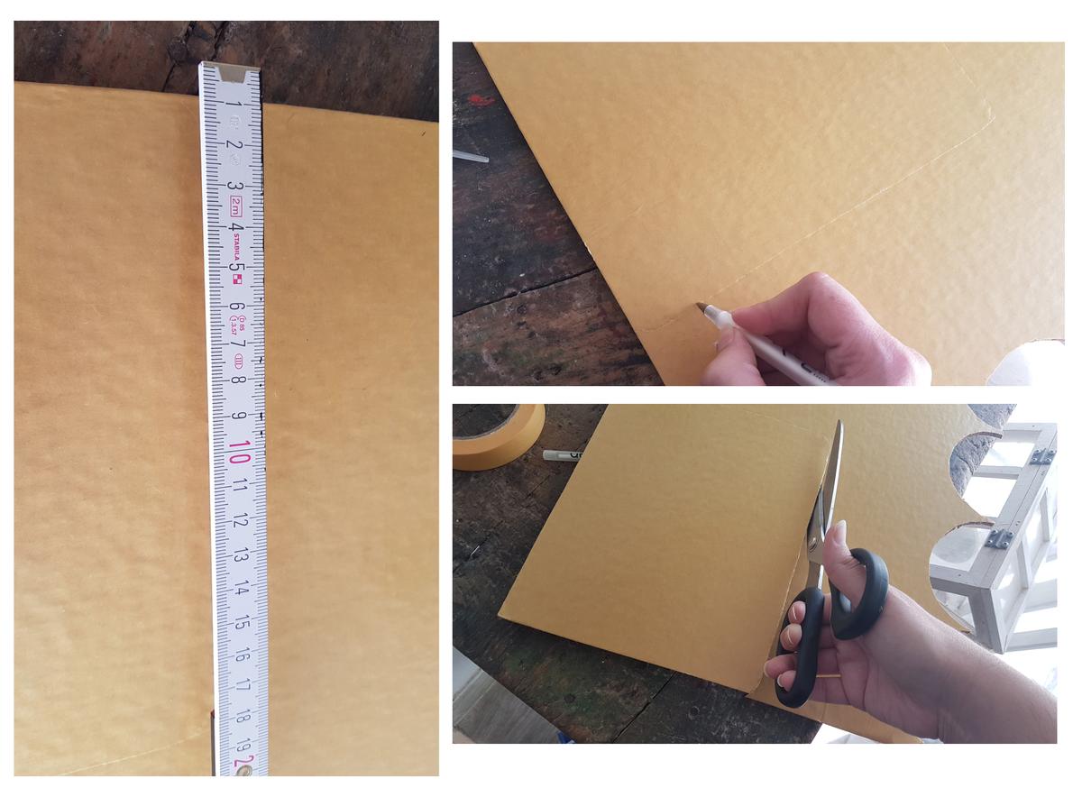 DIY Alfombrilla de raton de corcho - Medir, marcar y cortar