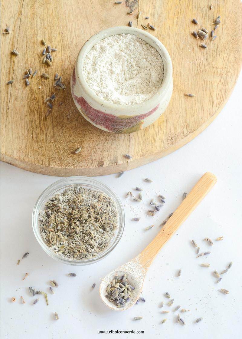 RECETA EXFOLIANTE FACIAL DE LAVANDA