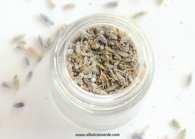 RECETA EXFOLIANTE FACIAL DE LAVANDA
