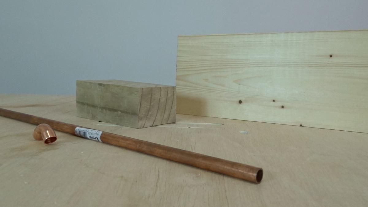 Como hacer un toallero de madera | DIY towel holder 1