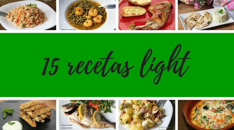 15 recetas light