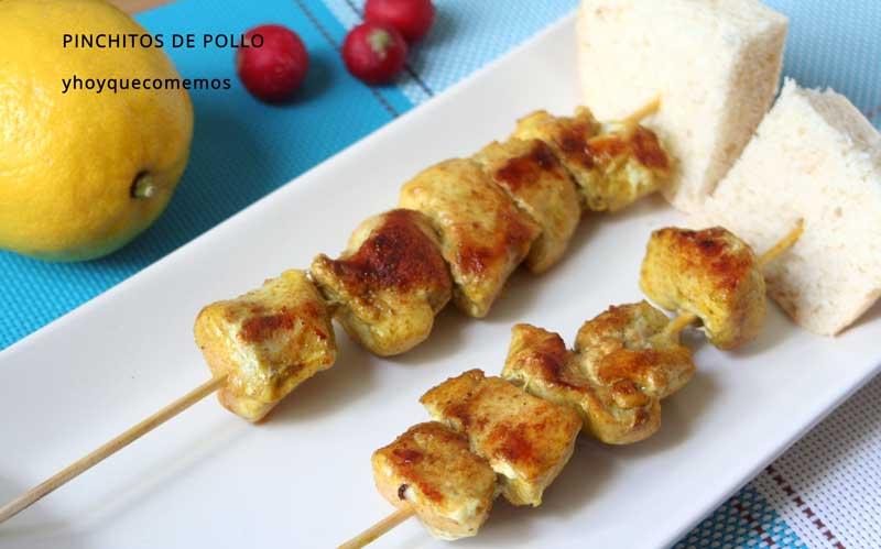 pinchitos de pollo