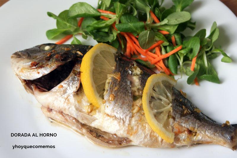 dorada al horno