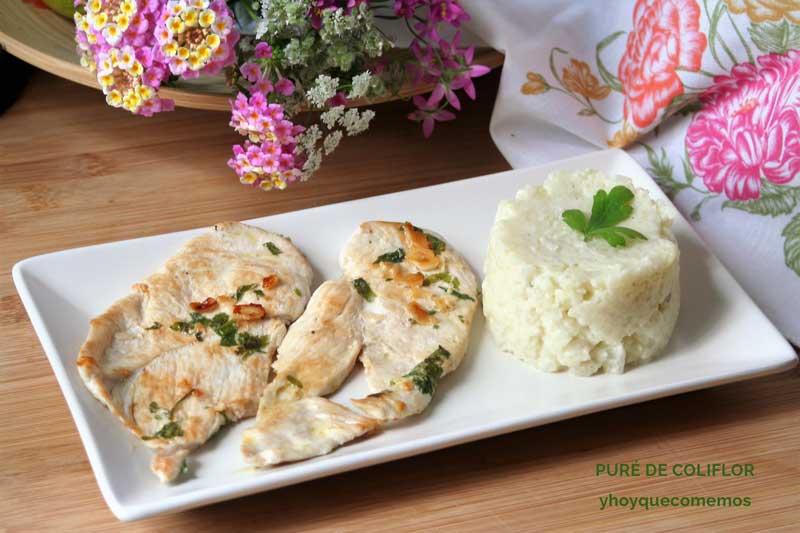 pure de coliflor