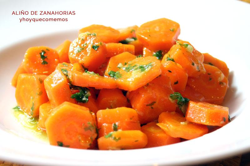 aliño de zanahorias